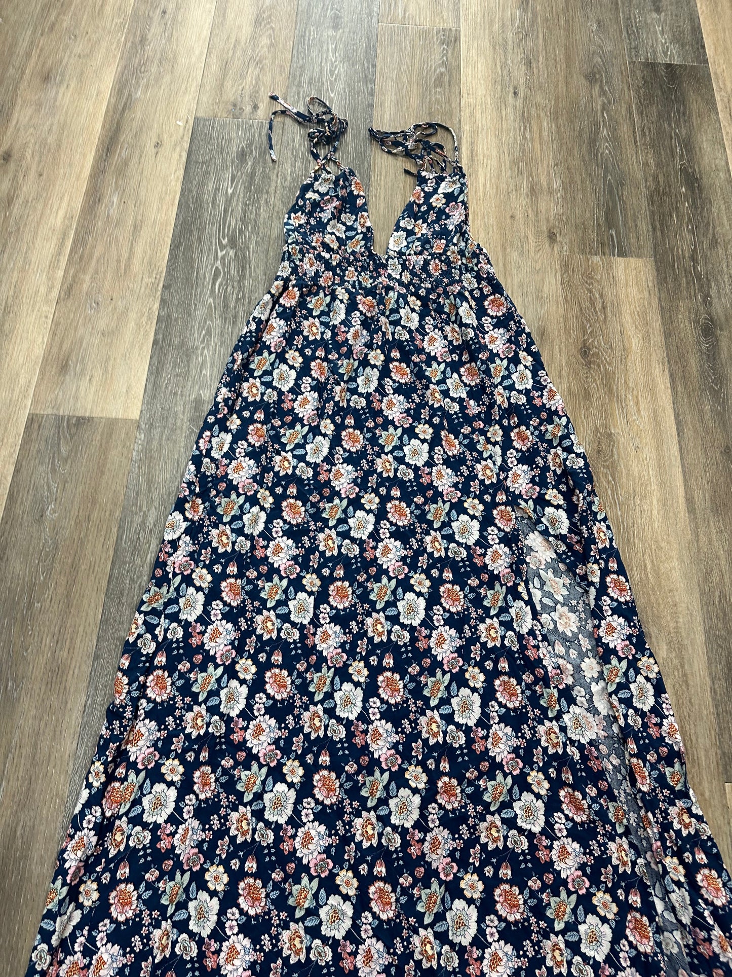 Floral Print Dress Casual Maxi Lulus, Size S