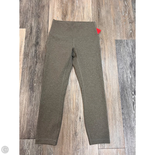 Athletic Leggings By Lululemon In Green, Size: 6