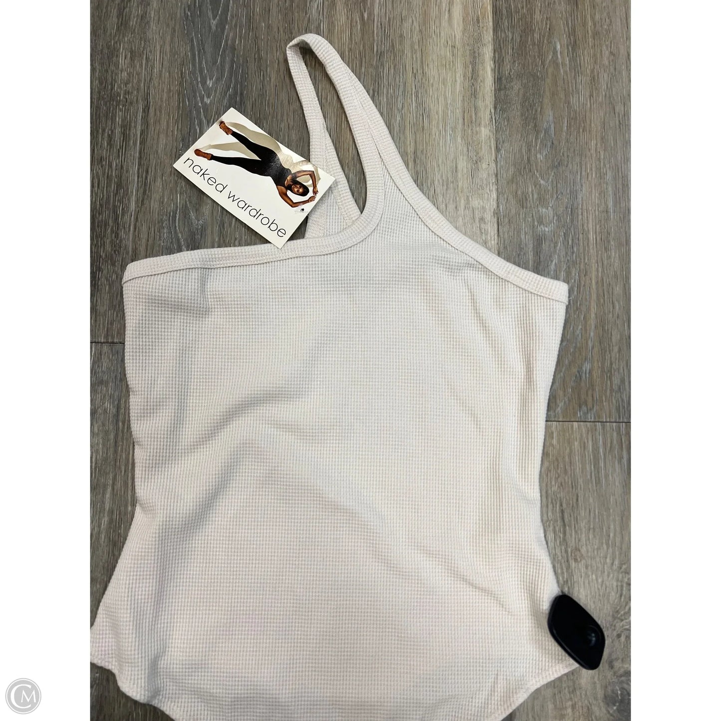 Bodysuit By Naked Wardrobe In Cream, Size: L