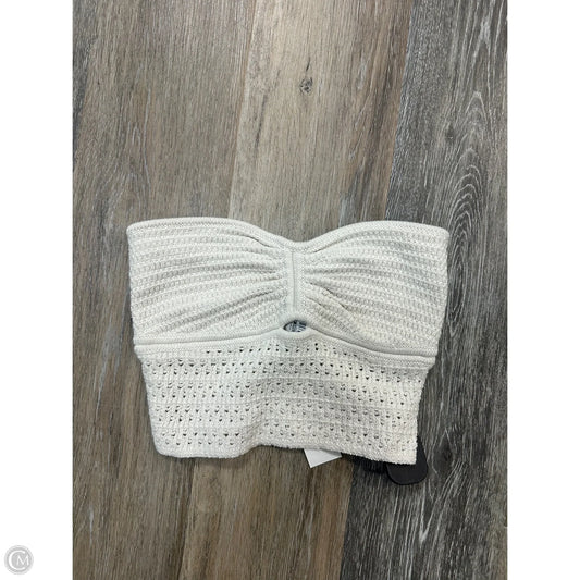 Top Sleeveless By American Eagle In Cream, Size: S