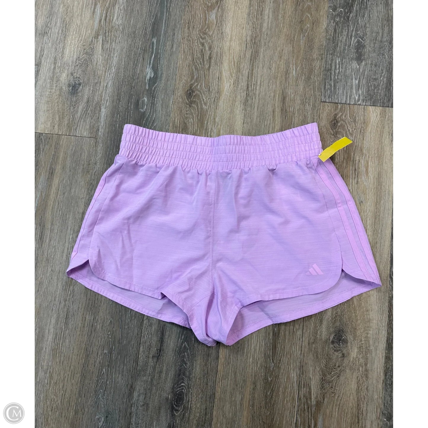 Athletic Shorts By Adidas In Purple, Size: L