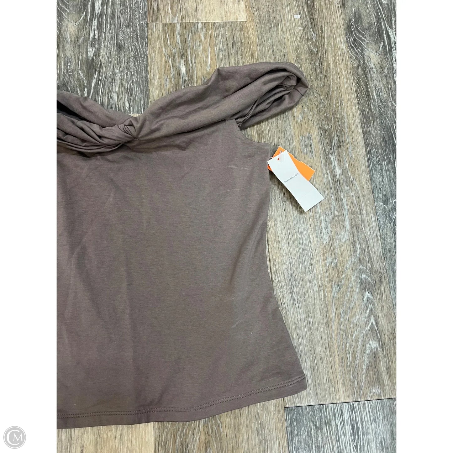 Top Sleeveless By Abercrombie And Fitch In Brown, Size: S
