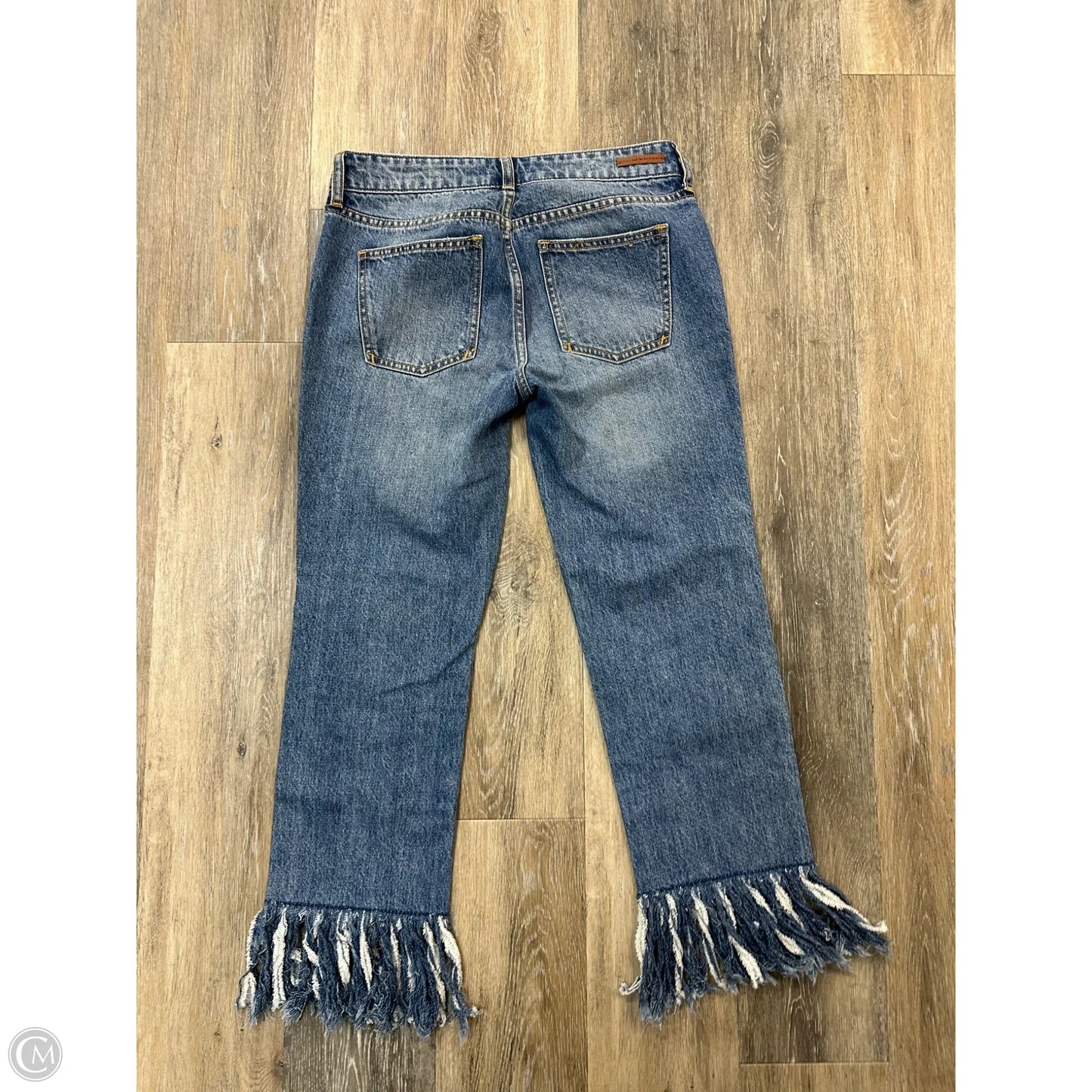 Jeans Straight By Pilcro In Blue Denim, Size: 2