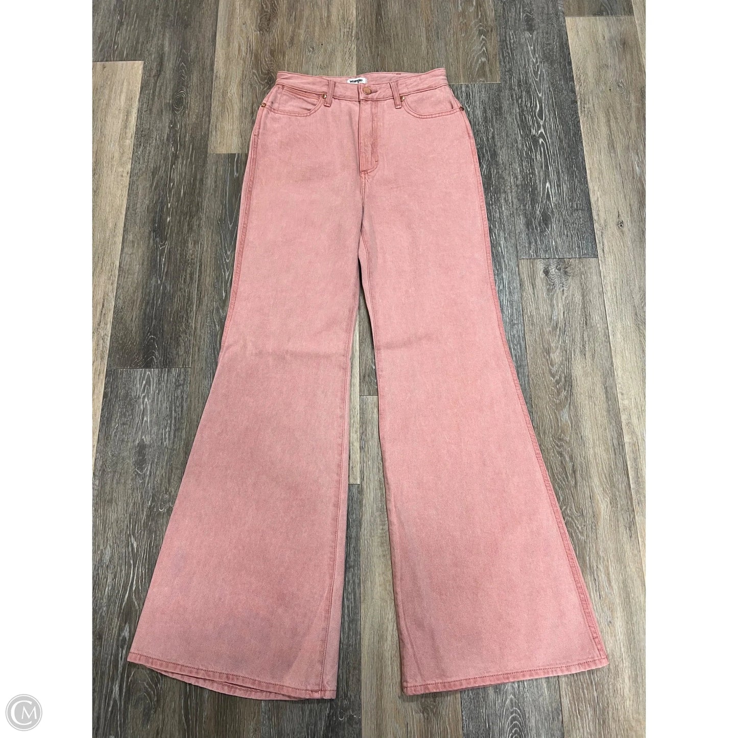 Jeans Flare By Wrangler In Pink, Size: 6/28