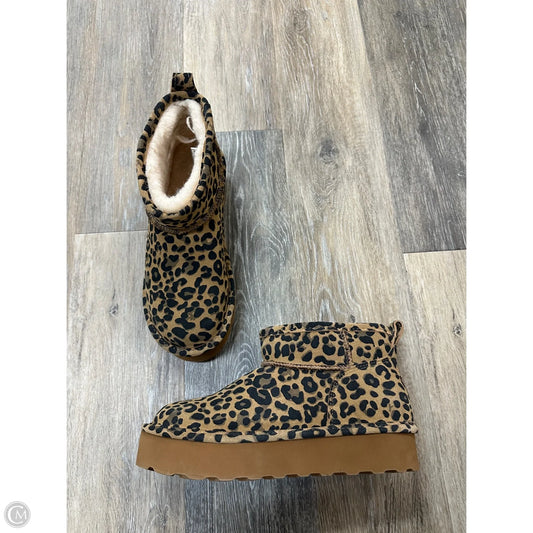 Boots Snow By Bearpaw In Animal Print, Size: 11
