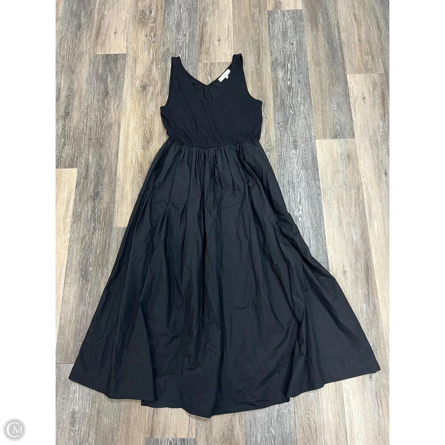 -Dress Casual Maxi By Loft In Black, Size: 12