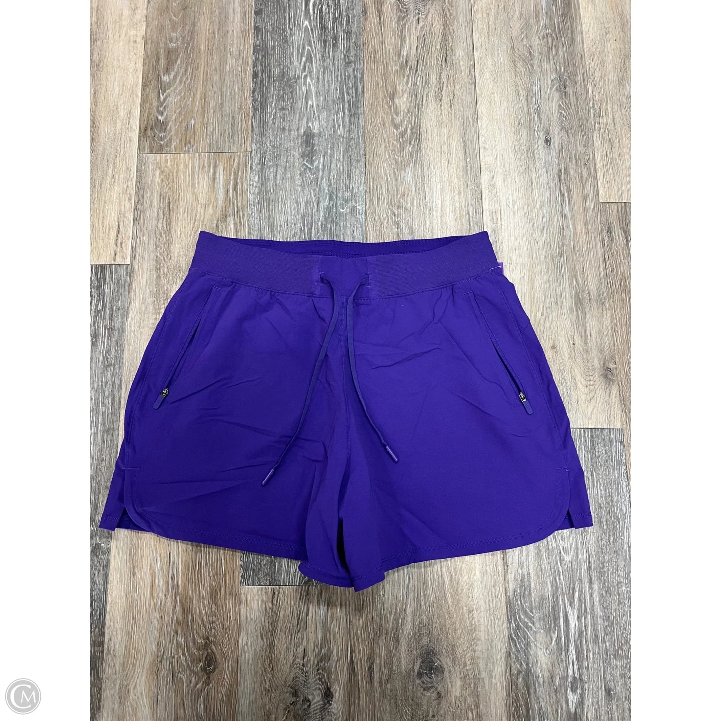 Athletic Shorts By Lululemon In Purple, Size: 8