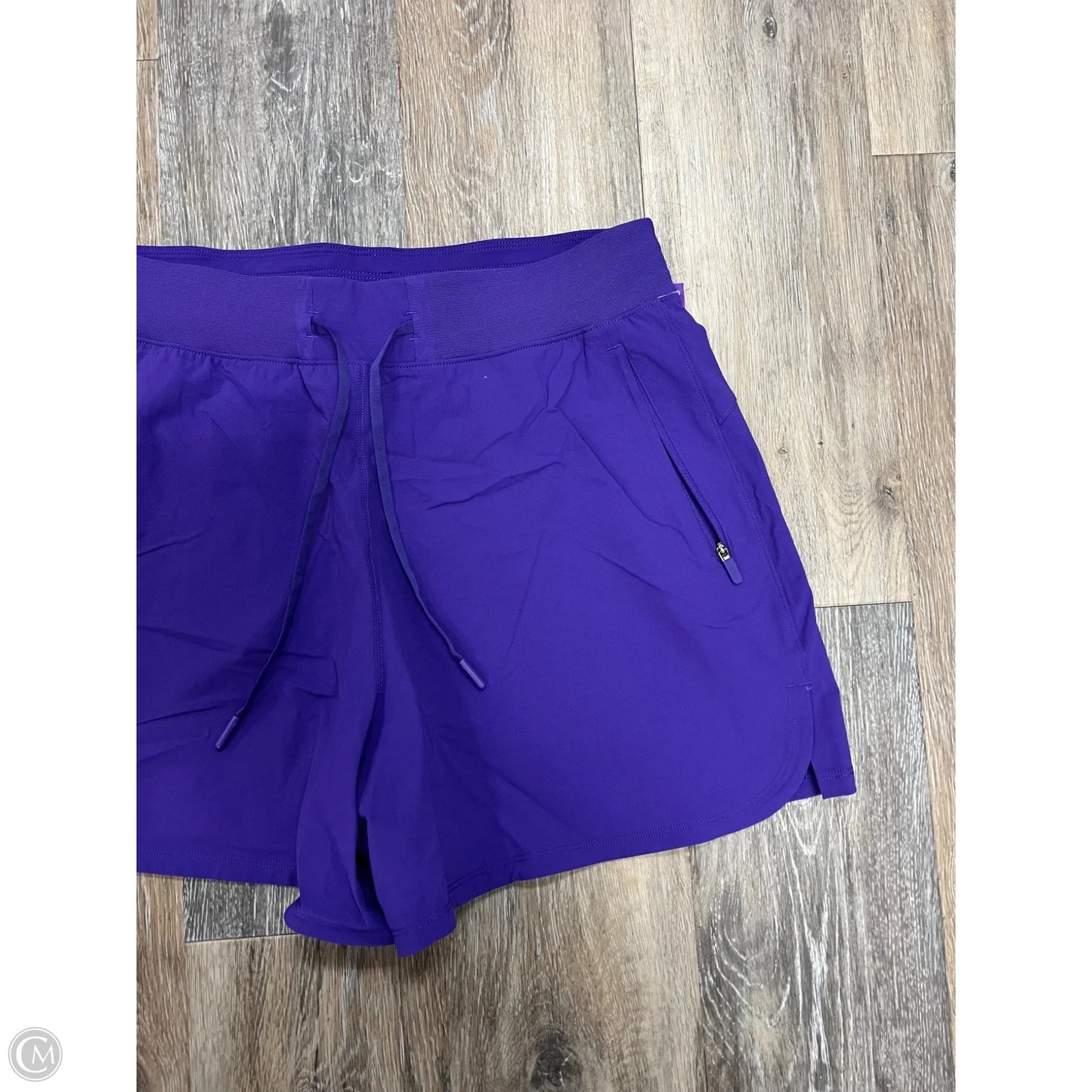 Athletic Shorts By Lululemon In Purple, Size: 8