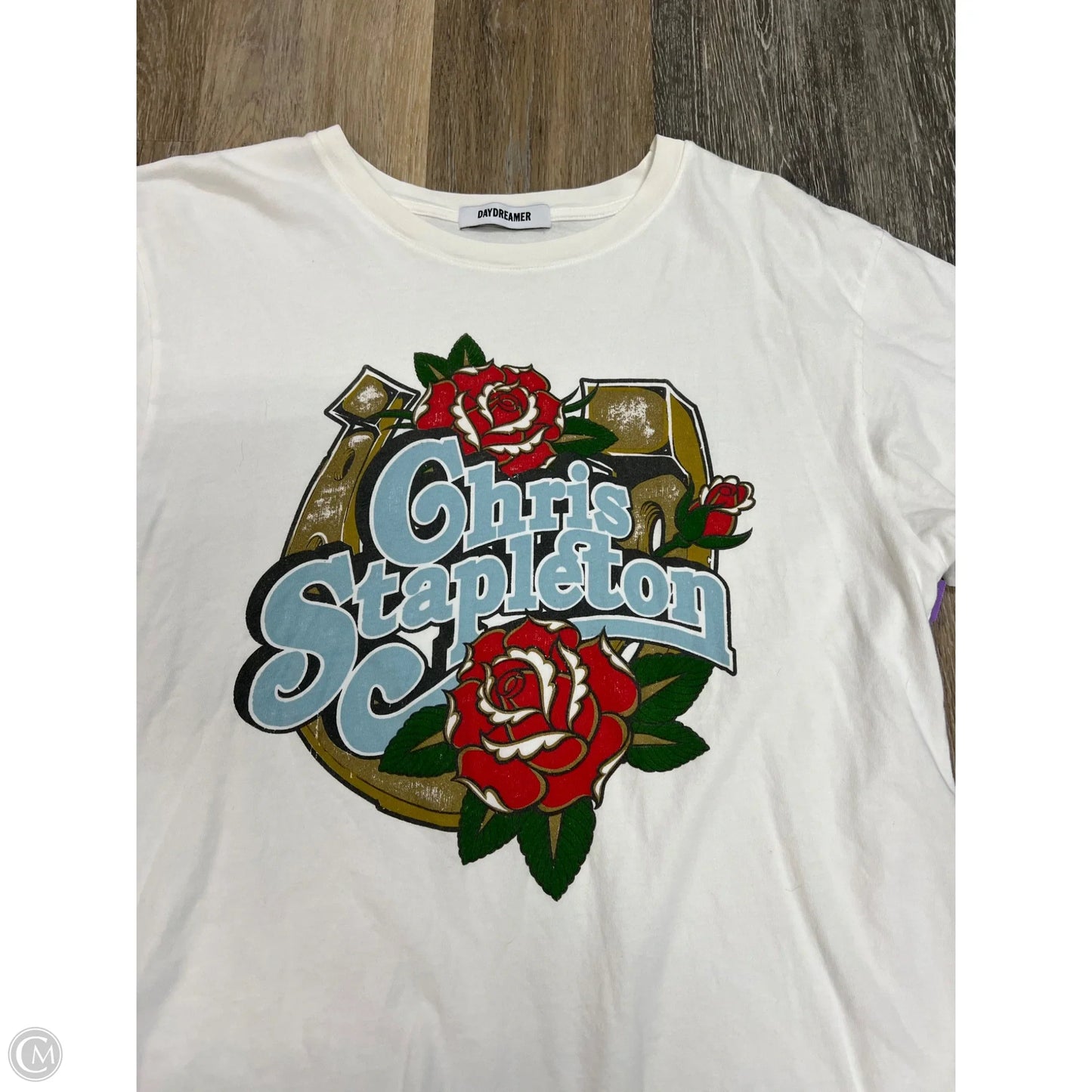 Top Short Sleeve By Daydreamer In White, Size: L