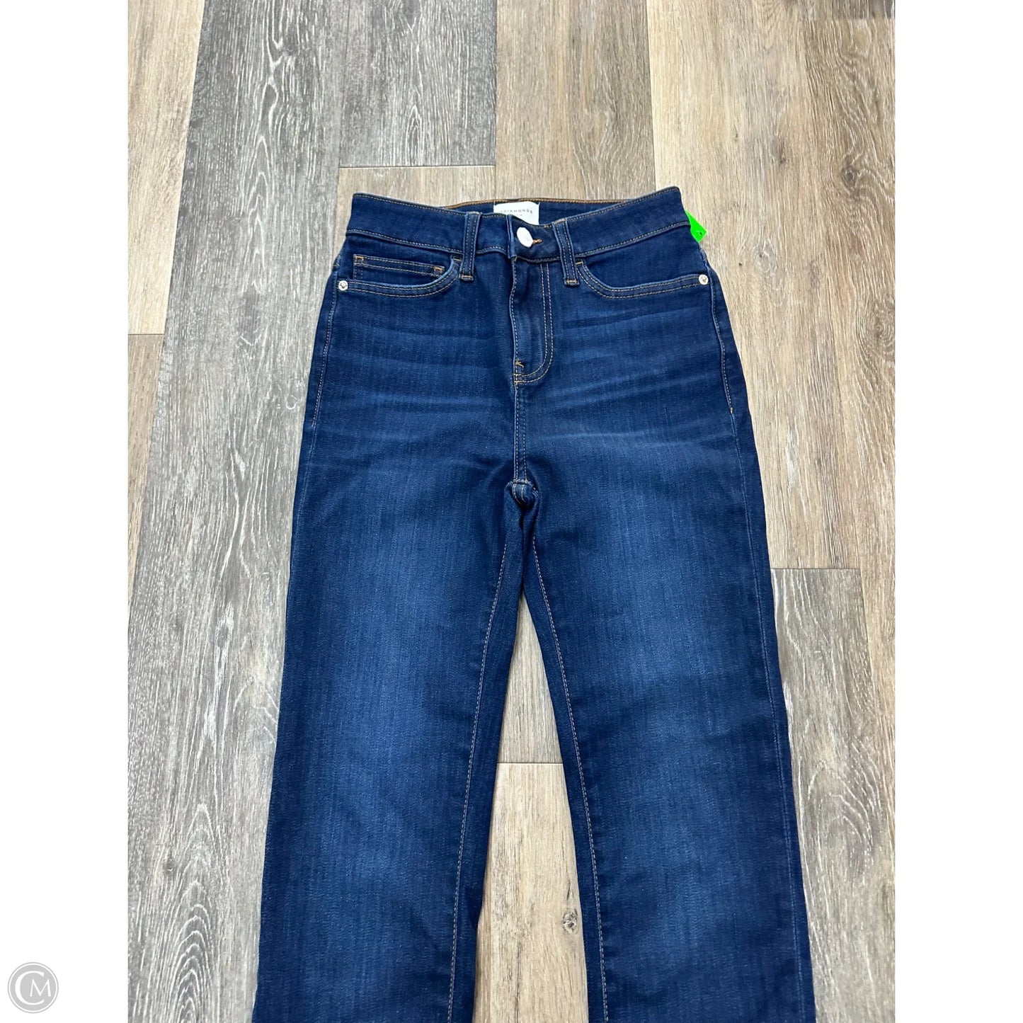Jeans Skinny By 7 Diamonds In Blue Denim, Size: 2