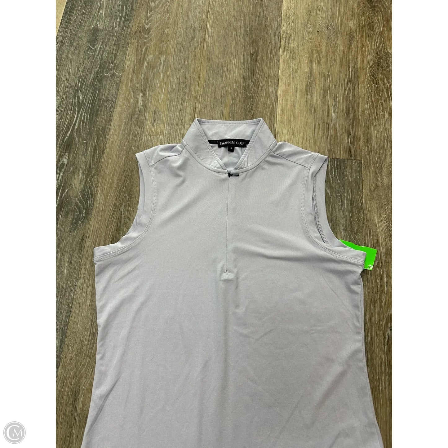 Athletic Tank Top By Swannies Golf In Purple, Size: S