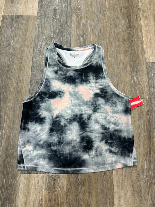 Tie Dye Print Athletic Tank Top Athleta, Size M