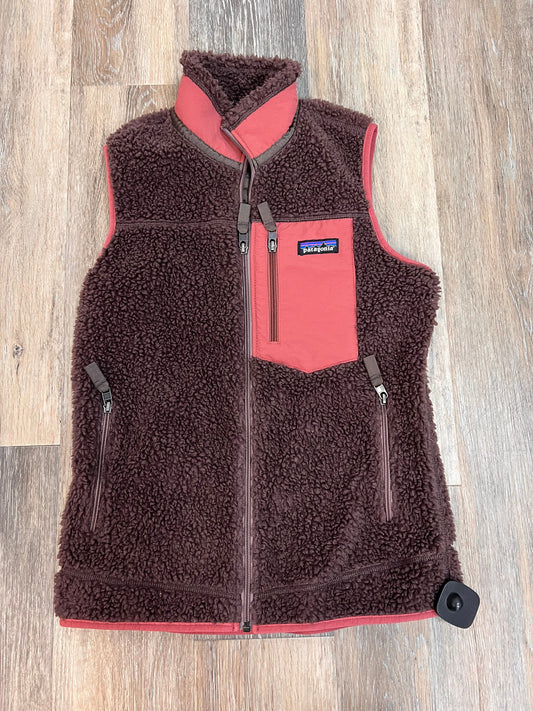 Vest Faux Fur & Sherpa By Patagonia In Purple, Size: Xs