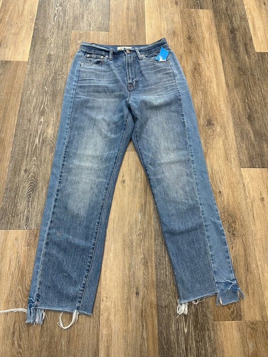 Blue Denim Jeans Straight Madewell, Size 2