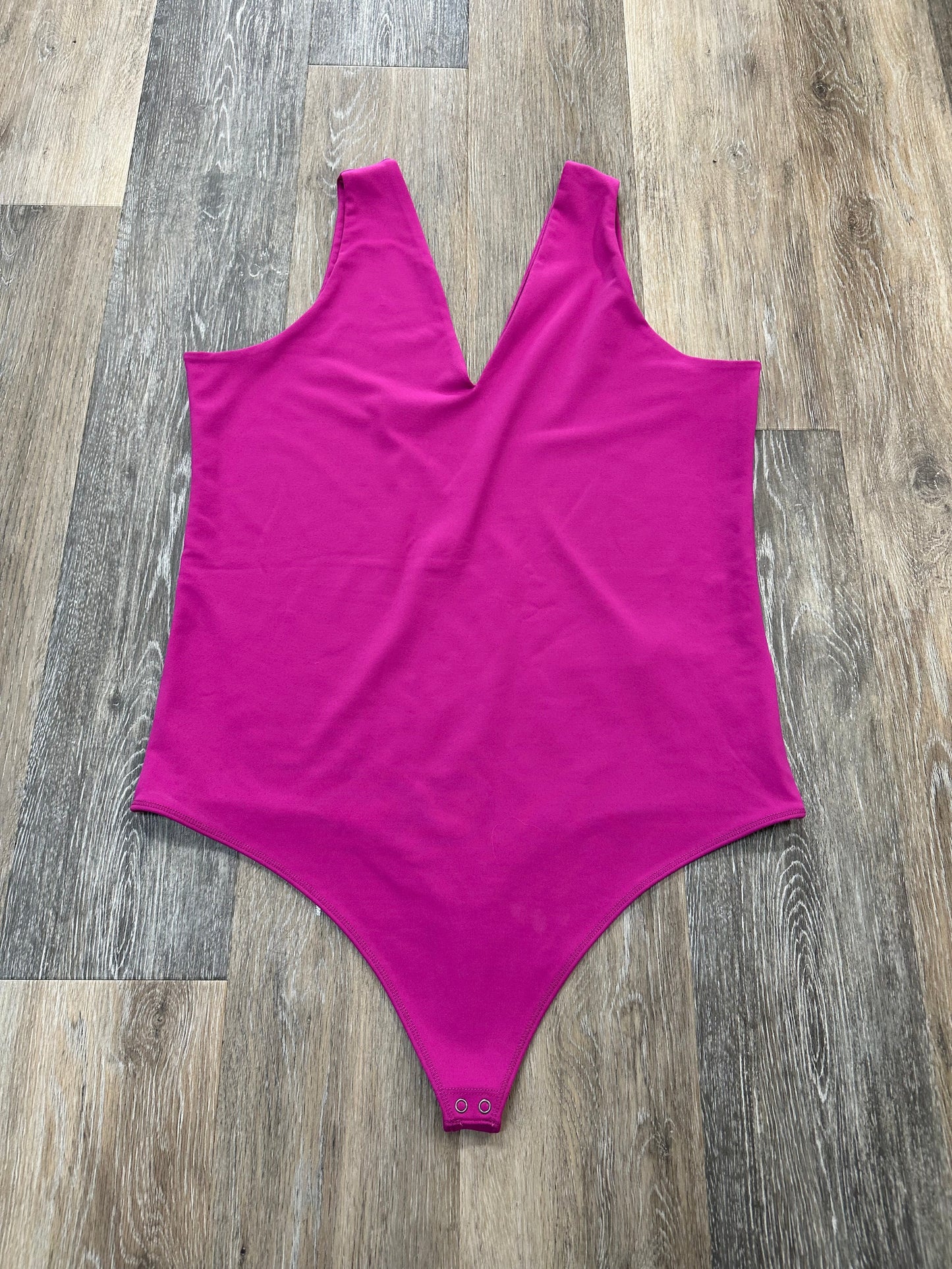 Bodysuit By Abercrombie And Fitch In Pink, Size: Xl