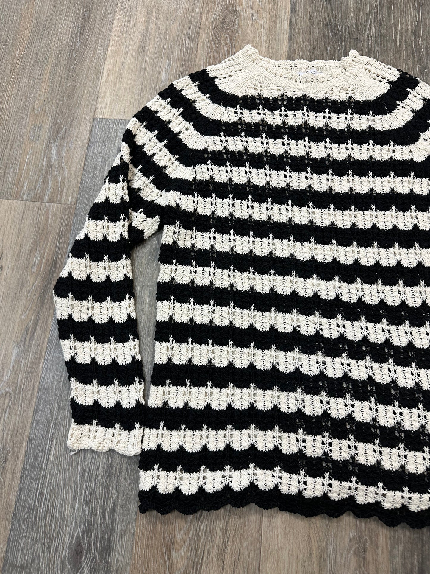 Sweater By Zara In Striped Pattern, Size: S