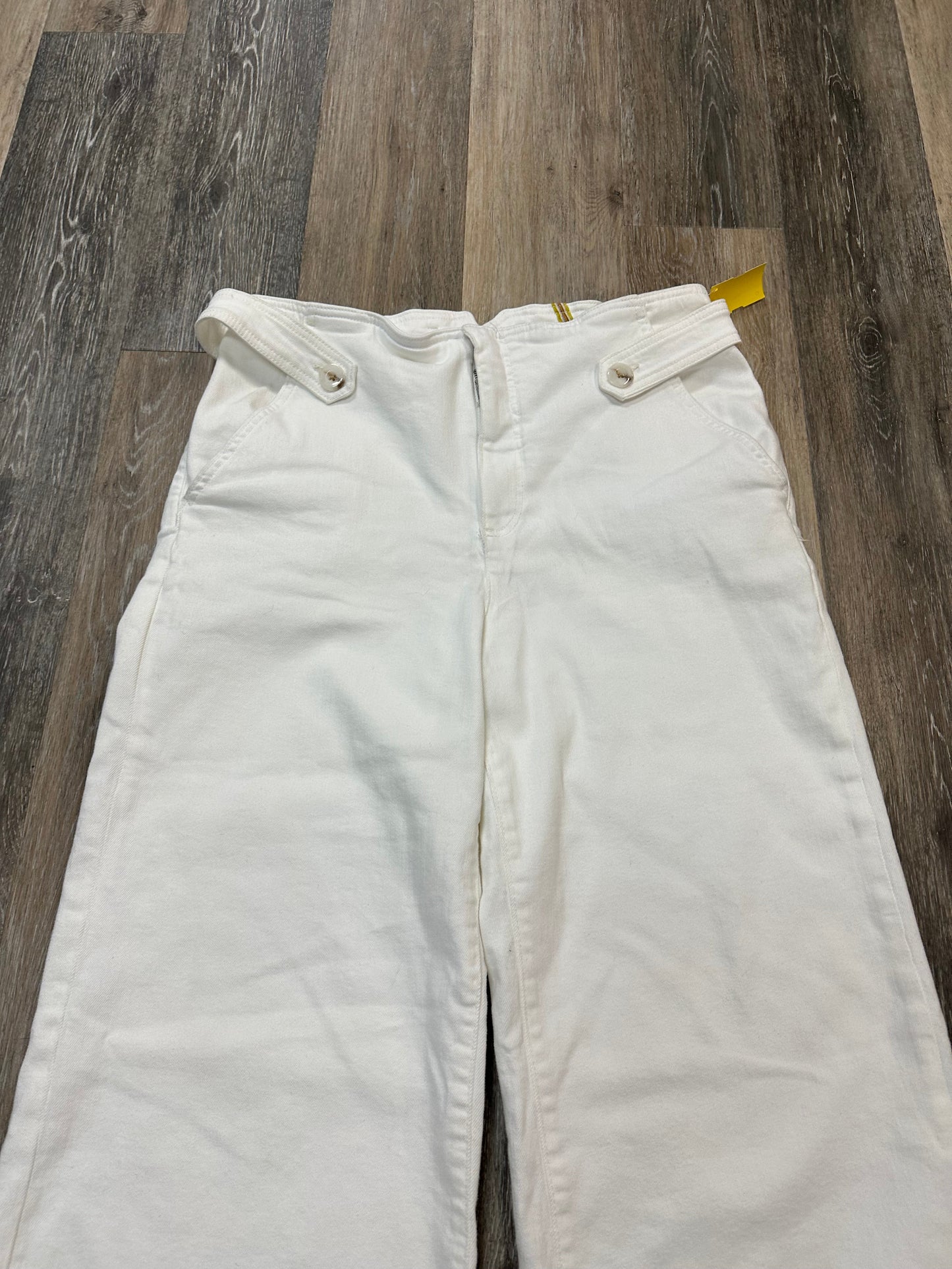 Pants Cropped By Maeve In White, Size: 14