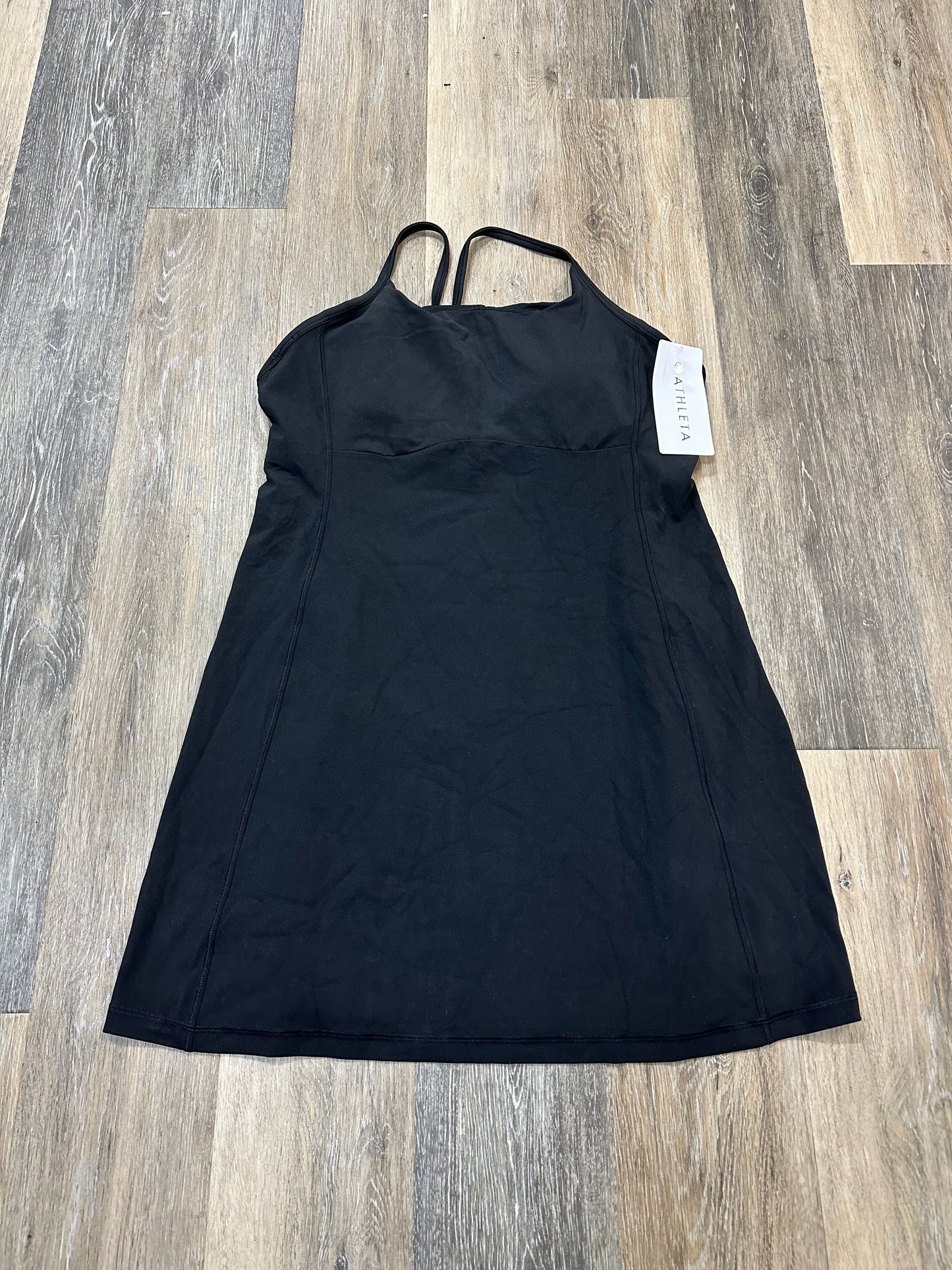 Athletic Dress By Athleta In Black, Size: Xl