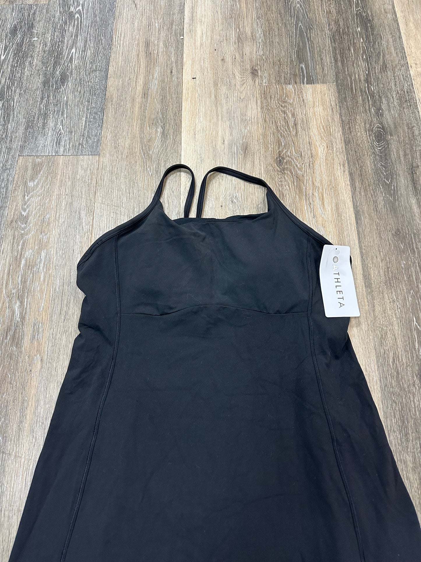 Athletic Dress By Athleta In Black, Size: Xl