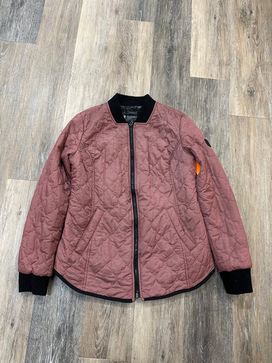 Jacket Puffer & Quilted By Bernardo In Pink, Size: S