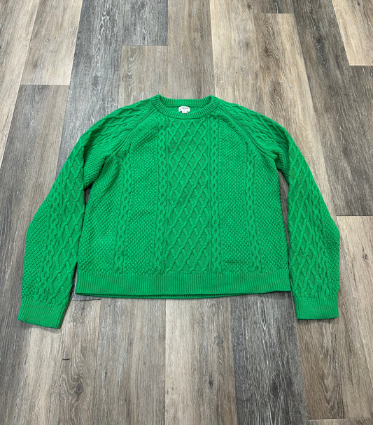 Sweater By J. Crew In Green, Size: L