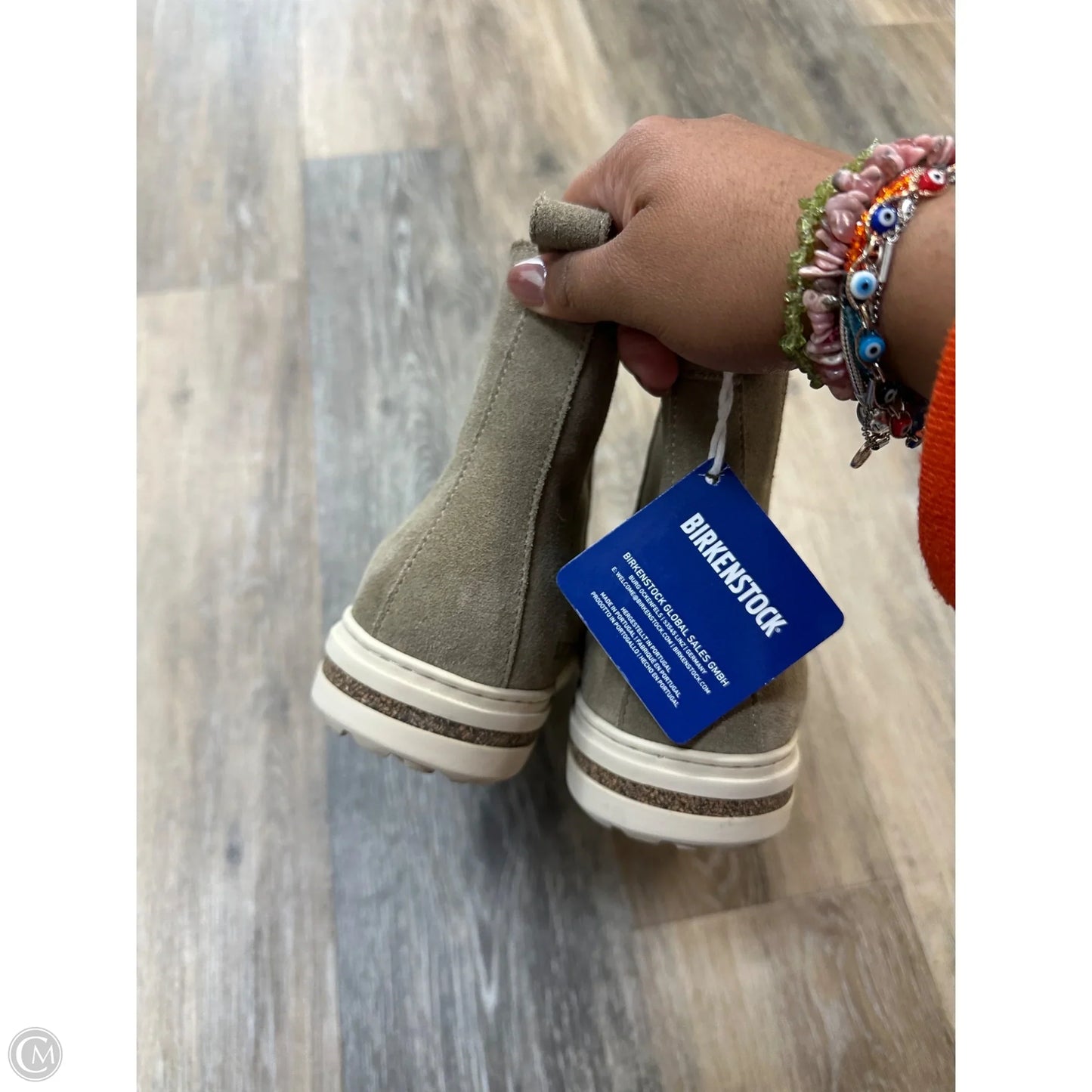 Pants Linen By Eileen Fisher In Green, Size: S