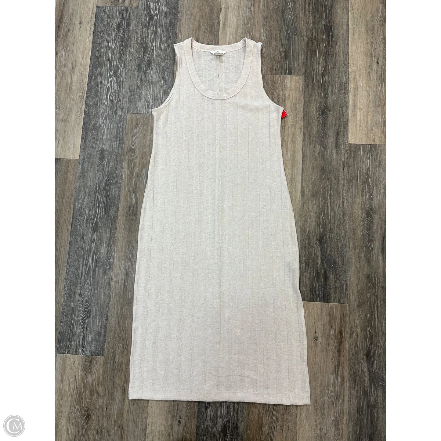 Dress Casual Maxi By H&m In Tan, Size: M