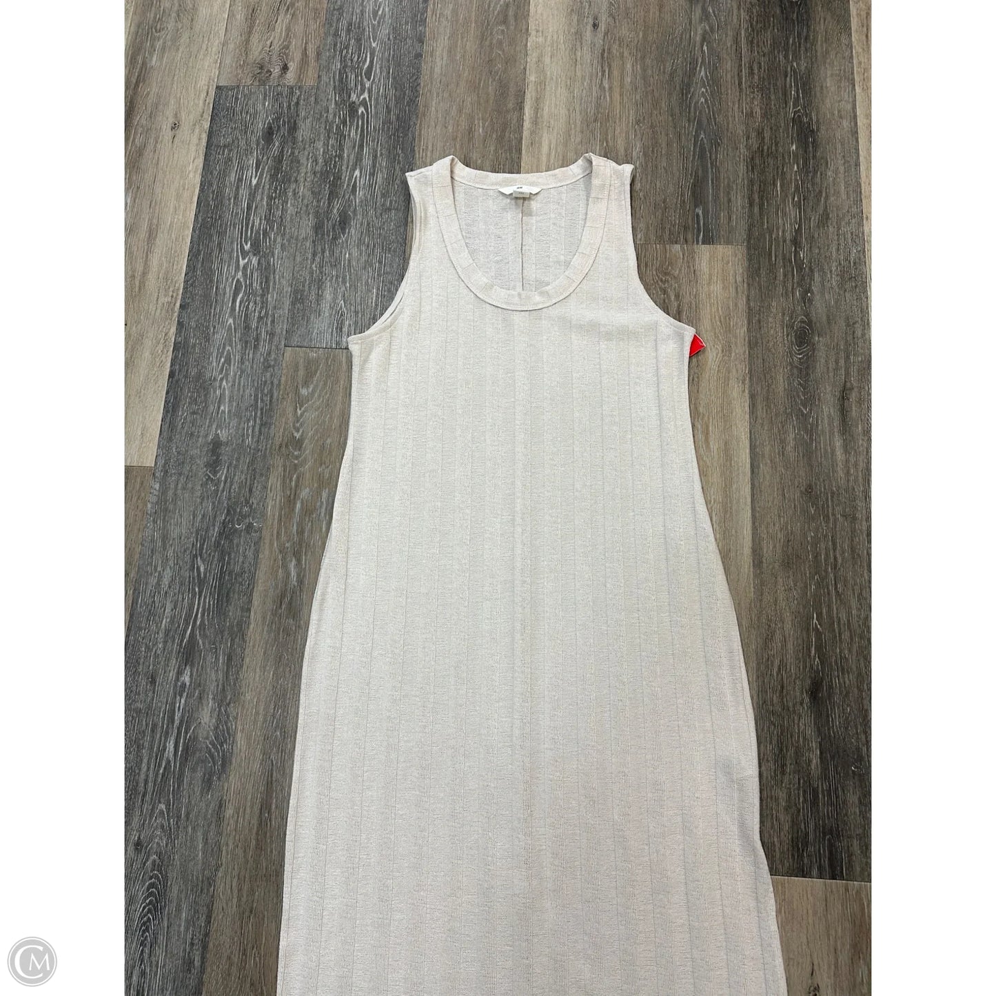 Dress Casual Maxi By H&m In Tan, Size: M