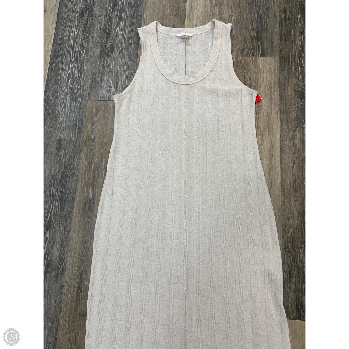 Dress Casual Maxi By H&m In Tan, Size: M