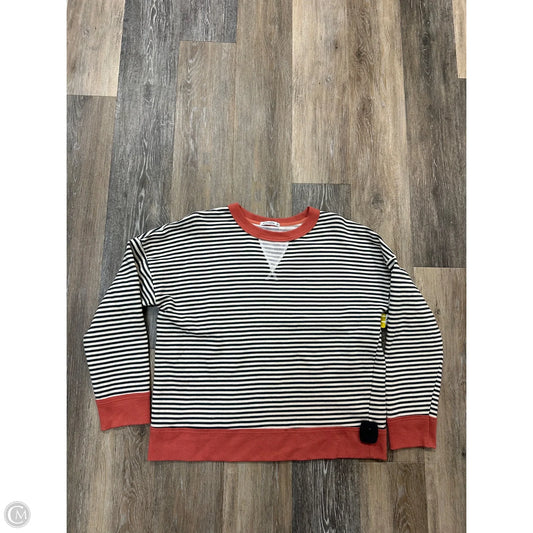 Top Long Sleeve By Staccato In Striped Pattern, Size: L