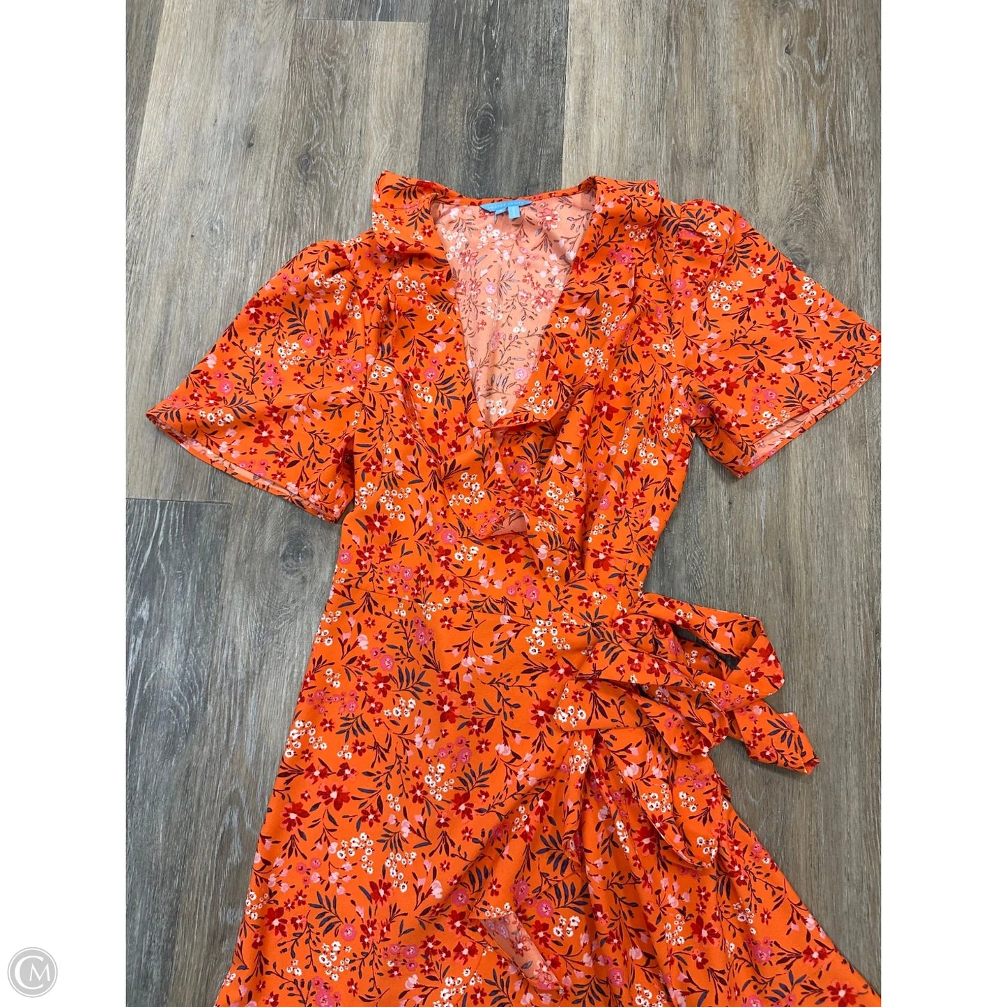 Dress Casual Midi By Draper James In Orange, Size: 8