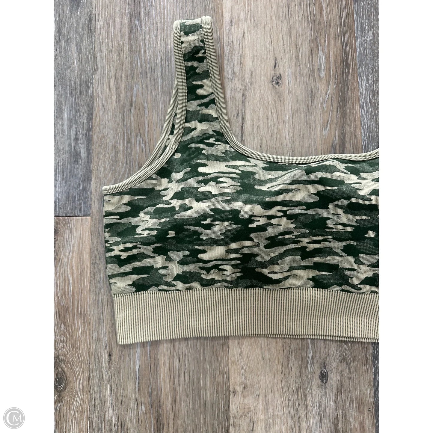 -Athletic Bra By Blakeley In Camouflage Print, Size: 1x