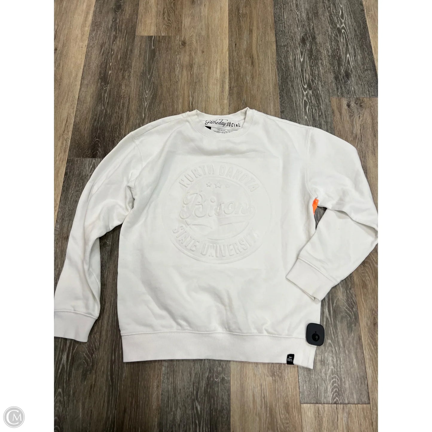 Athletic Sweatshirt By Gameday Social In White, Size: M