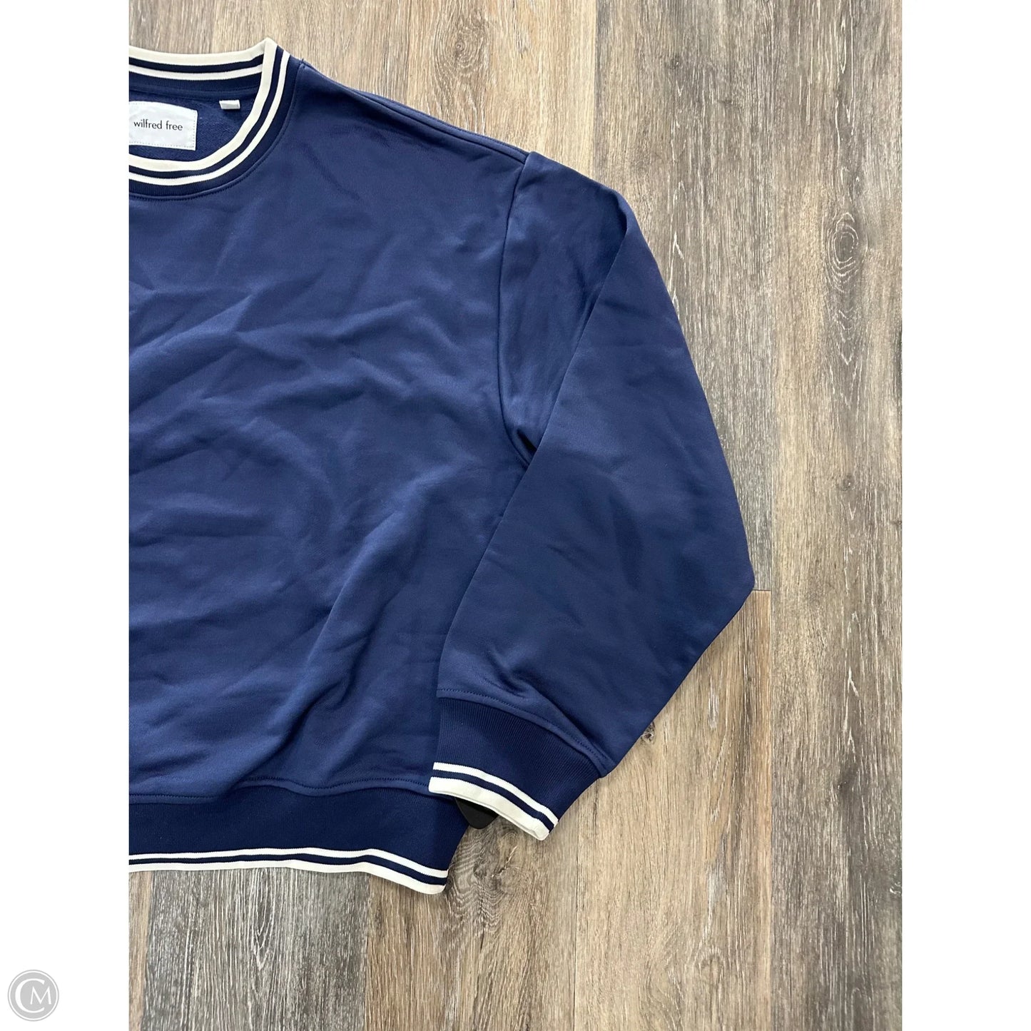 Sweatshirt Crewneck By Wilfred In Blue, Size: L