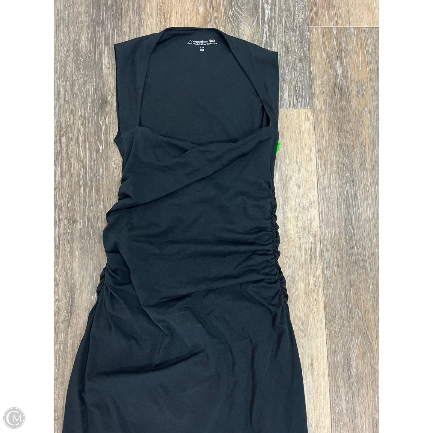 Dress Casual Maxi By Abercrombie And Fitch In Black, Size: Xsp