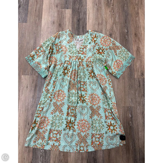 Dress Casual Maxi By Johnny Was In Blue, Size: L