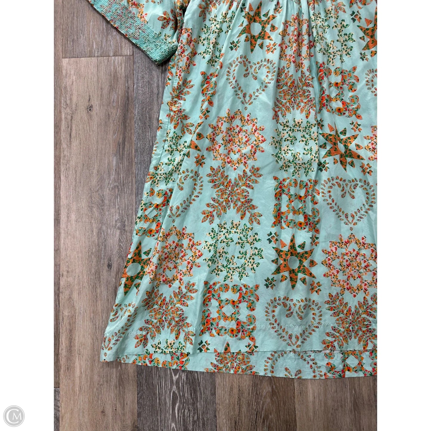 Dress Casual Maxi By Johnny Was In Blue, Size: L