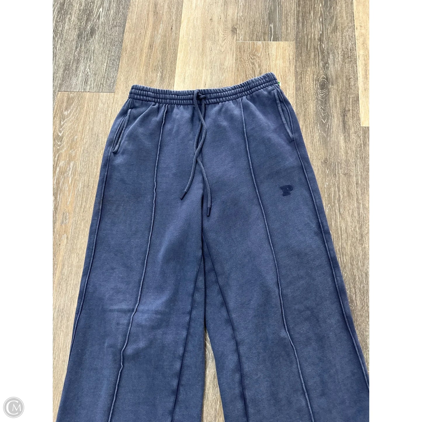 Athletic Pants By Pink In Blue, Size: M