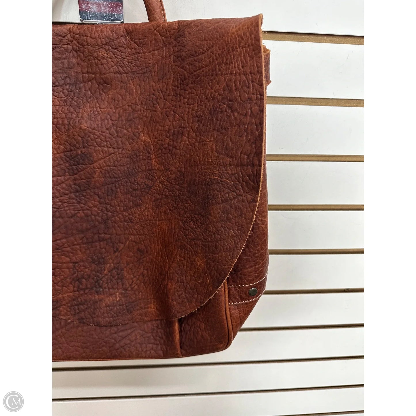 Crossbody Leather By J. peterman Co. , Size: Large