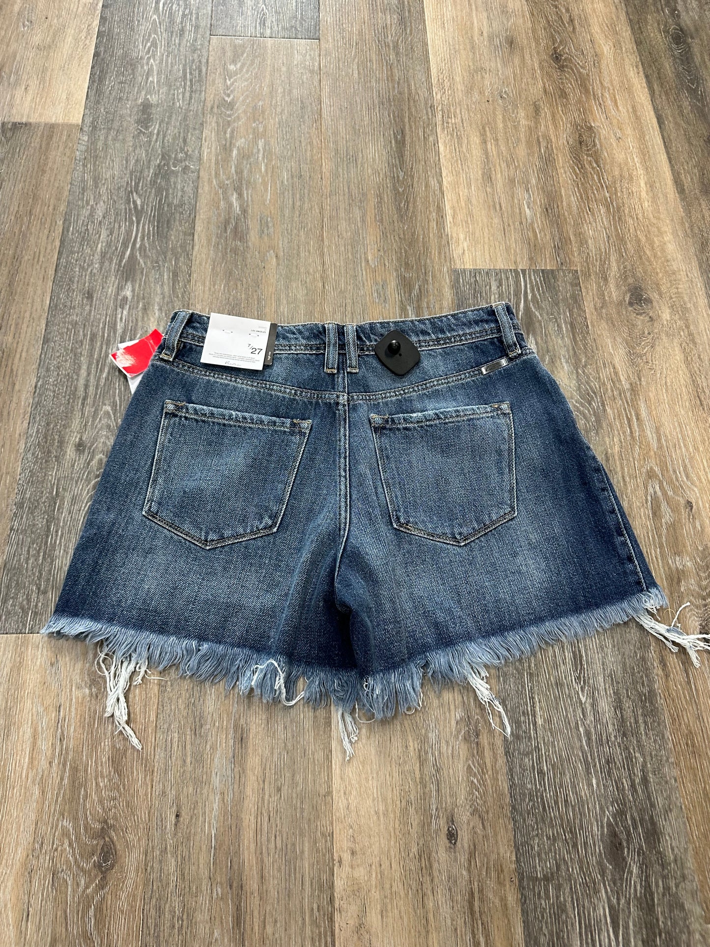 Blue Denim Shorts Kancan, Size 4