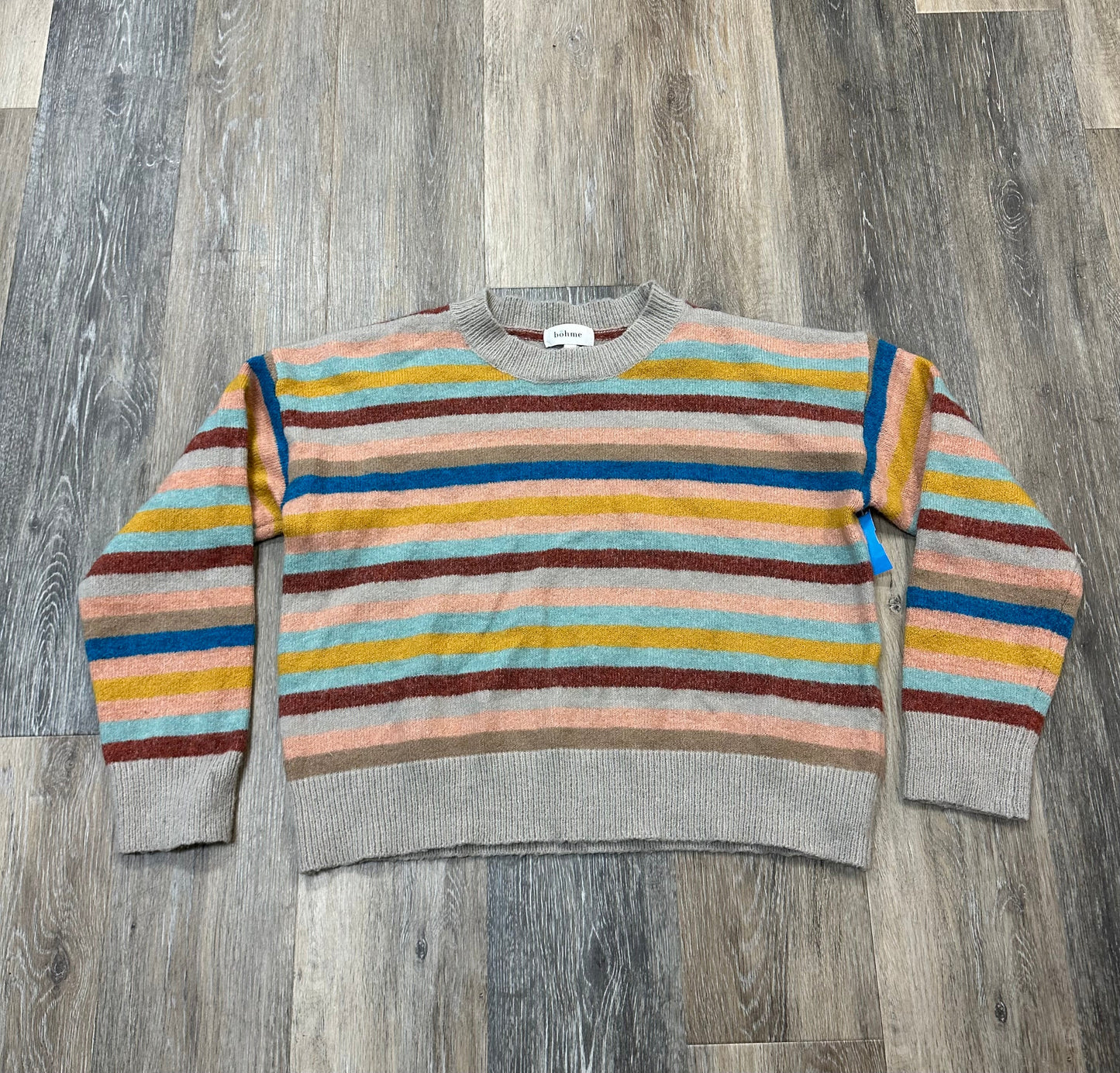 Sweater By Bohme In Striped Pattern, Size: S