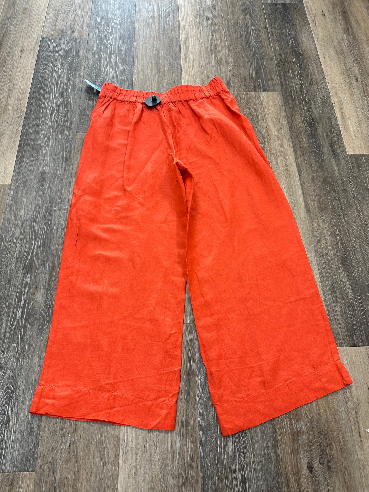 Orange Pants Linen Boston Proper, Size S