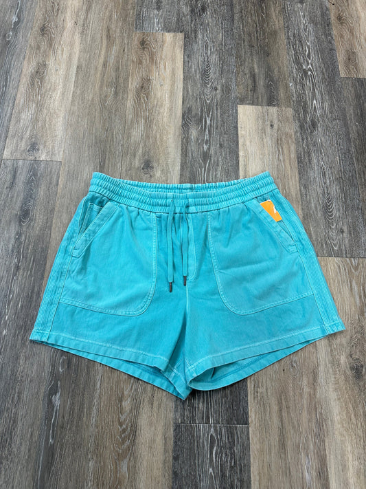 Athletic Shorts By Athleta In Blue, Size: 1x