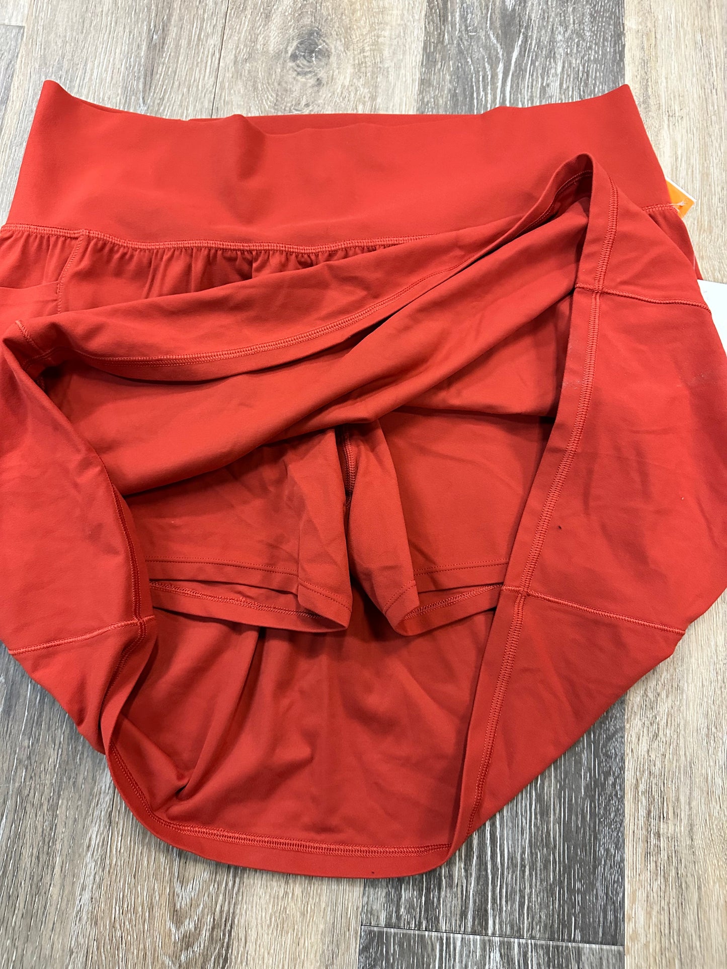 Athletic Skort By Athleta In Red, Size: 1x