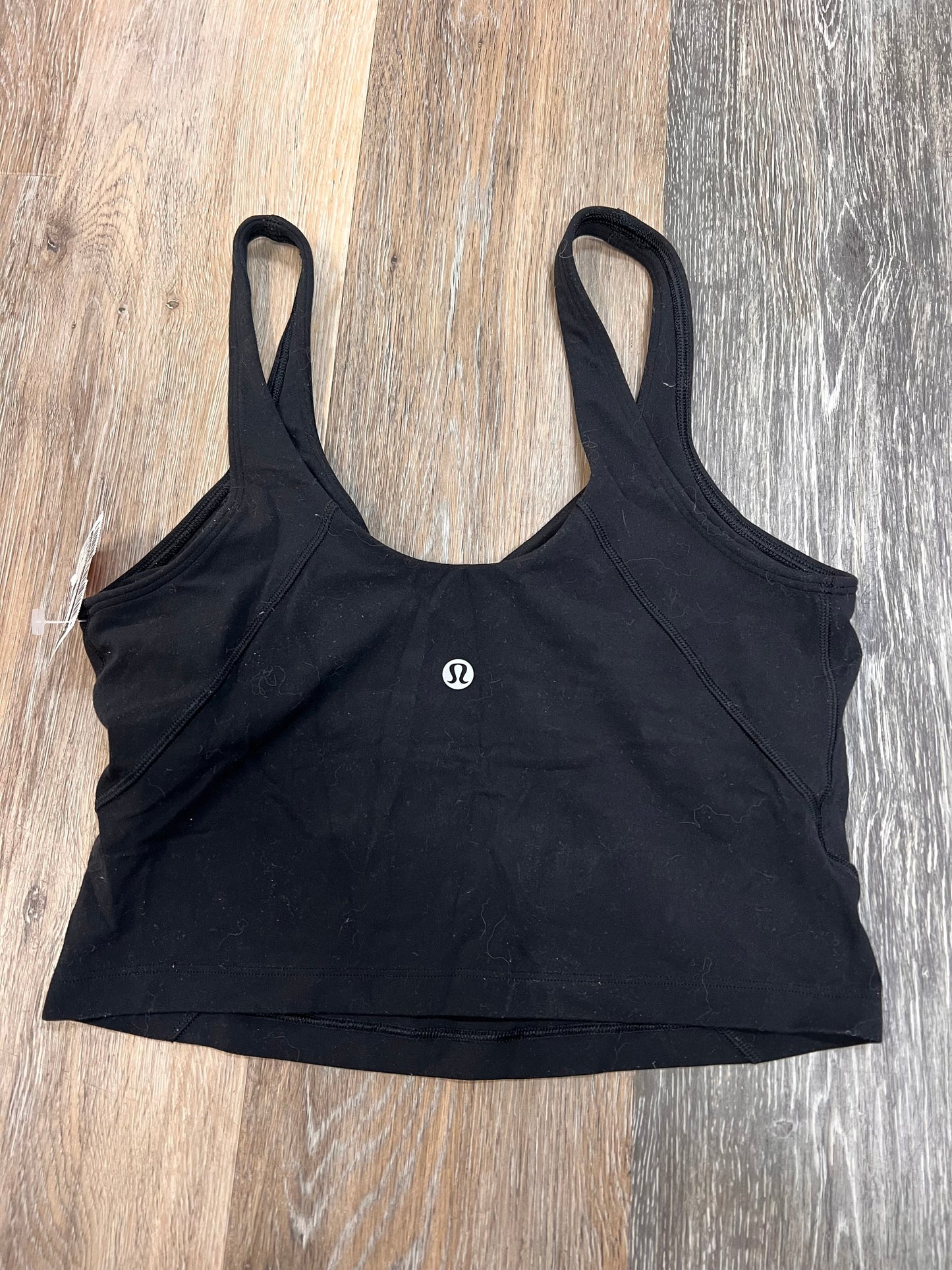 Athletic Tank Top By Lululemon In Black, Size: 6