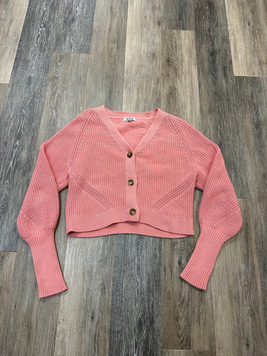 Sweater Cardigan By 525 In Pink, Size: Xs