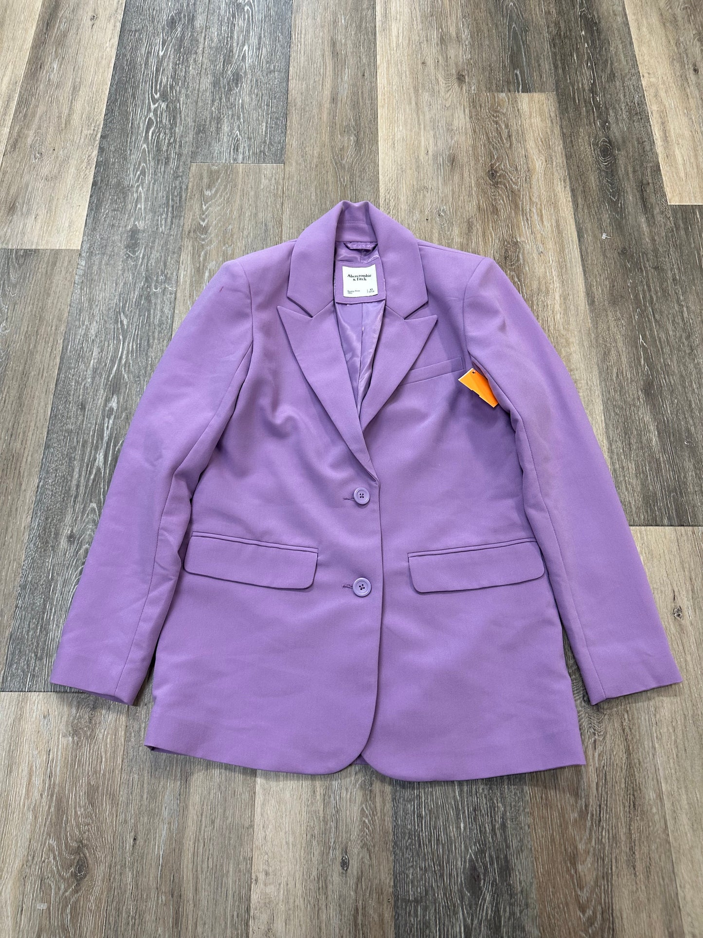 Blazer By Abercrombie And Fitch In Purple, Size: Xs