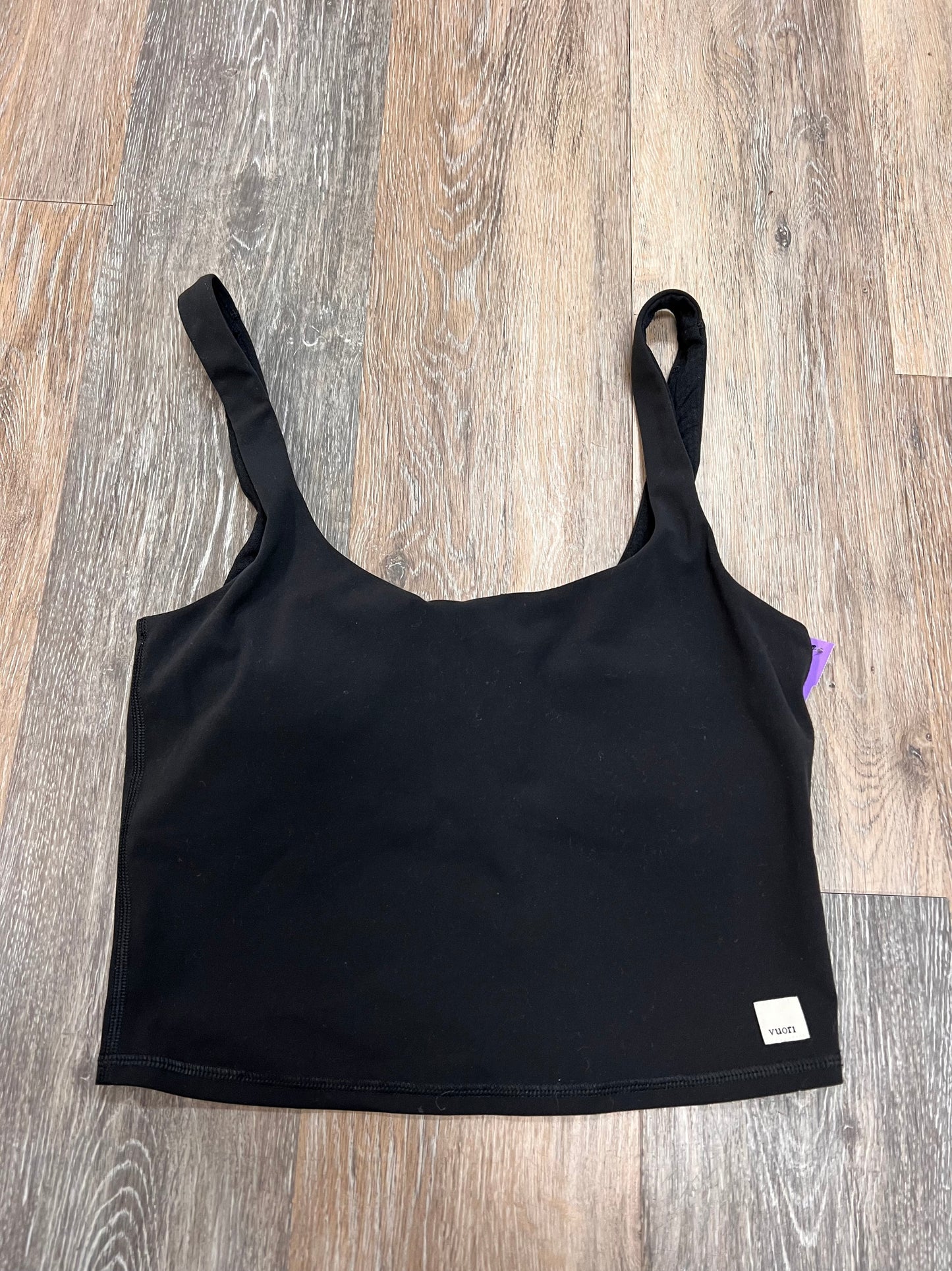 Athletic Tank Top By Vuori In Black, Size: S