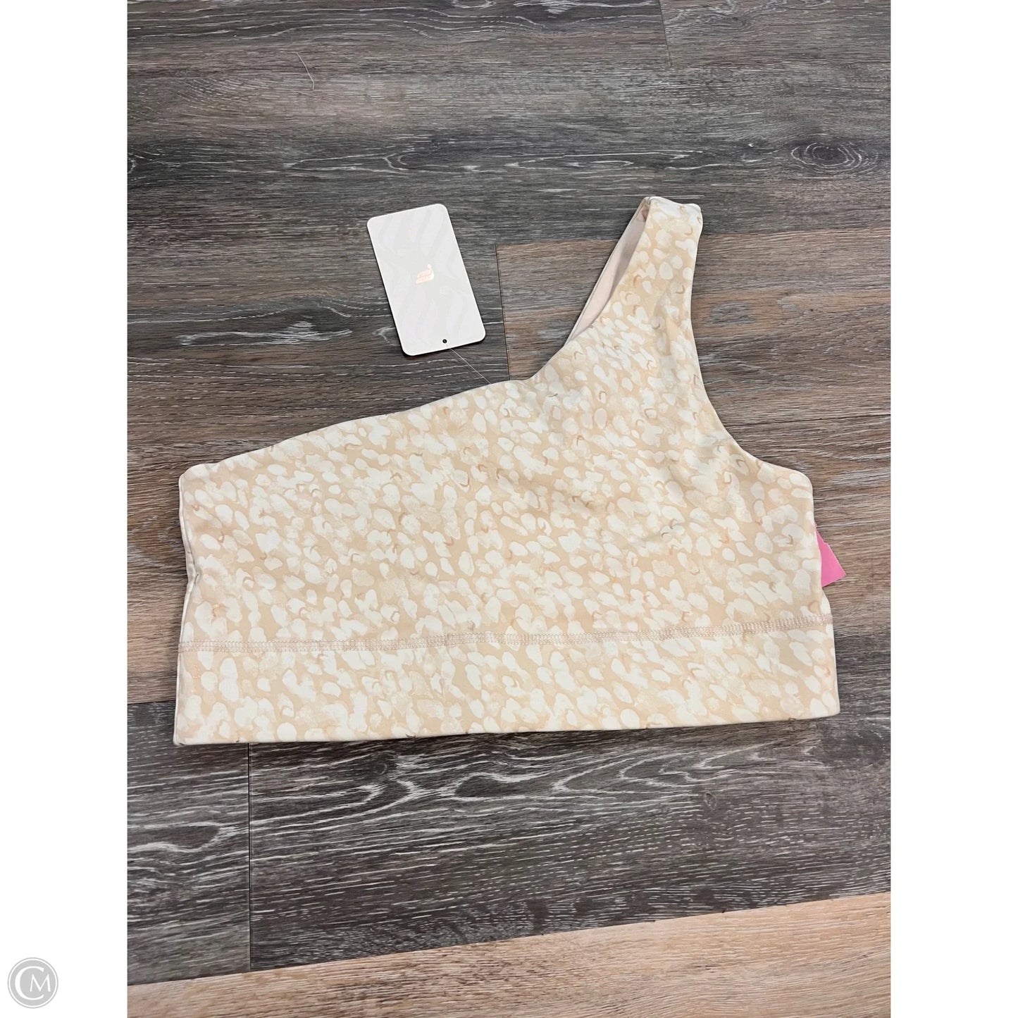 Athletic Bra By Fabletics In Cream, Size: Xl
