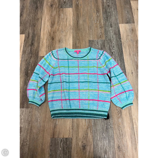 Sweater Designer By Lilly Pulitzer In Blue, Size: Xl